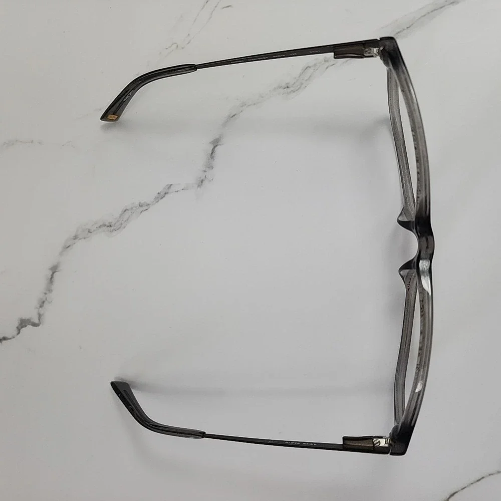 ANNE‎ KLEIN EYEGLASSES FRAMES ONLY AK5060 035 54-16-135 GREY FRAMES ONLY